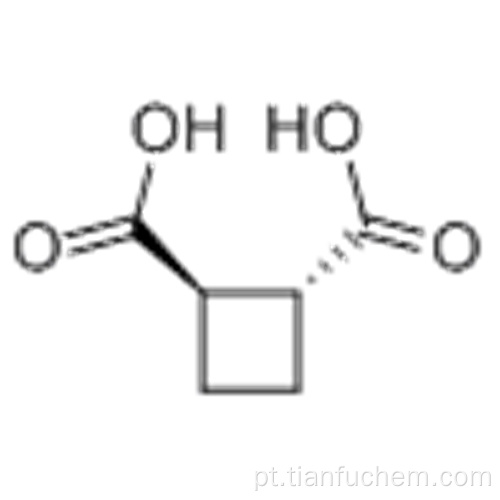 Ácido 1,2-ciclobutanedicarboxílico, (57188136,1R, 2R) -rel CAS 1124-13-6